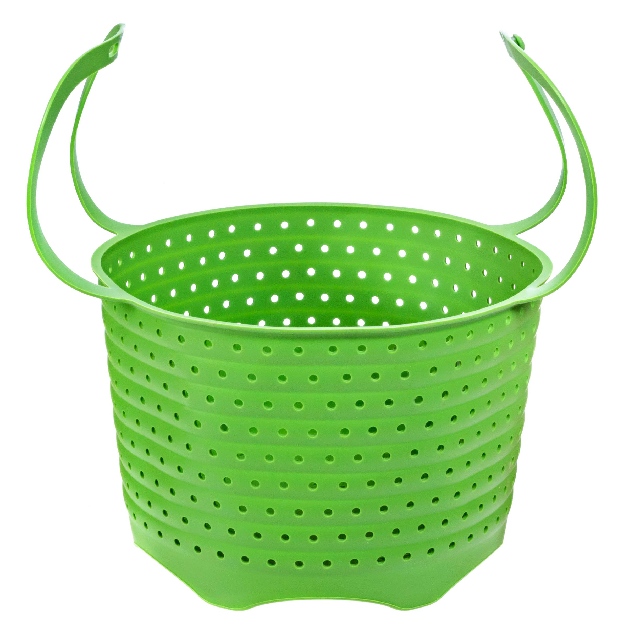 Silicone Steamer Basket | Foldable, Space-Saving | Fits 6,8 Qt Instant Pot and Similar-Sized Pressure Cookers Accessories
