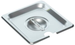 winco 1/6 slotted pan cover