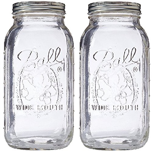 Ball 64 ounce Jar, Wide Mouth, Pack of 2