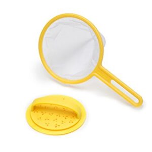 Jarware Firefly Catcher Kit for Regular Mouth Mason Jars, Yellow