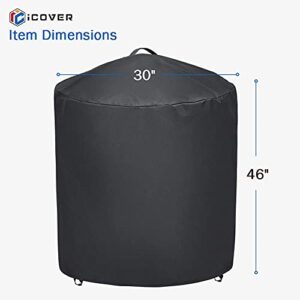 iCOVER 360° Griddle Cooking Center Cover, Designed for Cuisinart 22" CGG-888 360 Griddle Measures 30" x 30" x 46"