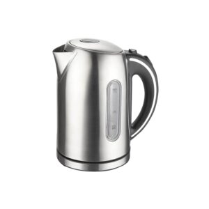mega chef 1.7lt. stainless steel electric tea kettle