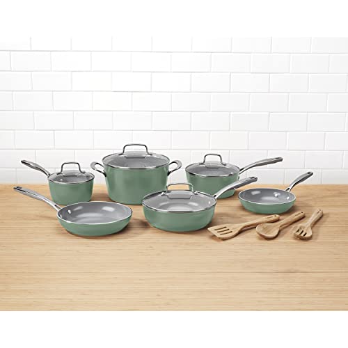 Cuisinart 52G-13SG GreenChef® Ceramic nonstick cookware Set