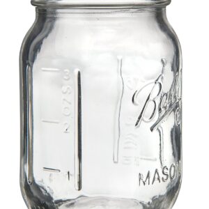 Ball Mini 4 Oz Miniature Storage, 24 Jars, Clear