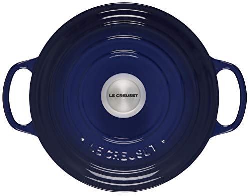 Le Creuset Enameled Cast Iron Signature Sauteuse Oven, 3.5 qt., Indigo