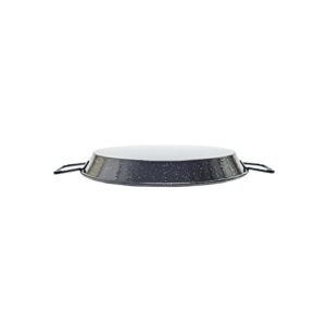 Garcima 16-Inch Enameled Steel Paella Pan, 40cm