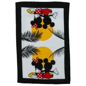 Disney 3pc Kitchen Towel Set Mickey Minnie Sunset Multi