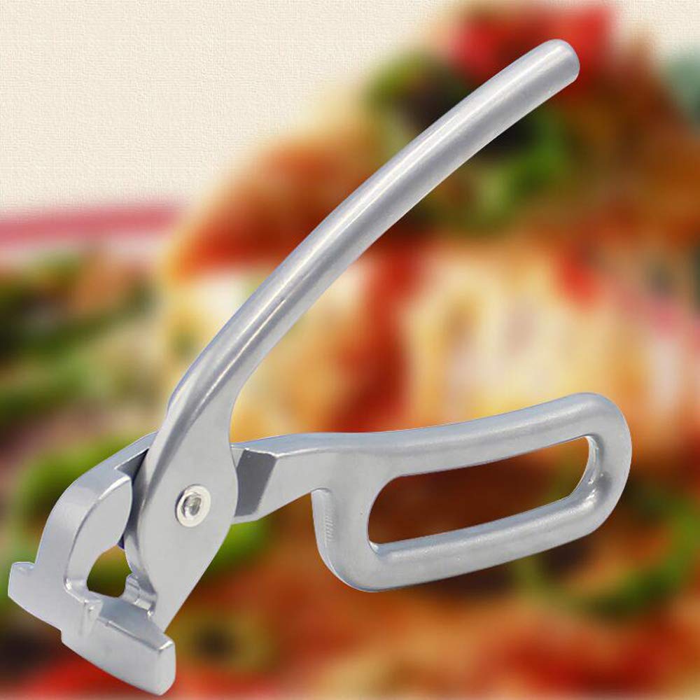 OBTANIM Heavy Duty Pizza Pan Gripper, Cast Aluminum Anti-Scald Baking Pan Gripper Clips Retriever Tongs for Lifting Hot Plate with Food Out from Microwave, Oven, Instant Pot, Air Fryer