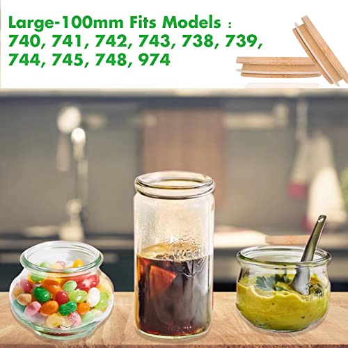 Bamboo Weck Jars Lid