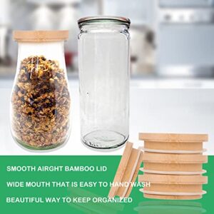 Bamboo Weck Jars Lid