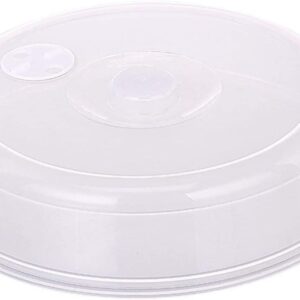 U-M Microwave Plate Cover with Steam Vents Dish Cover Microwave Splatter Cover Attractive