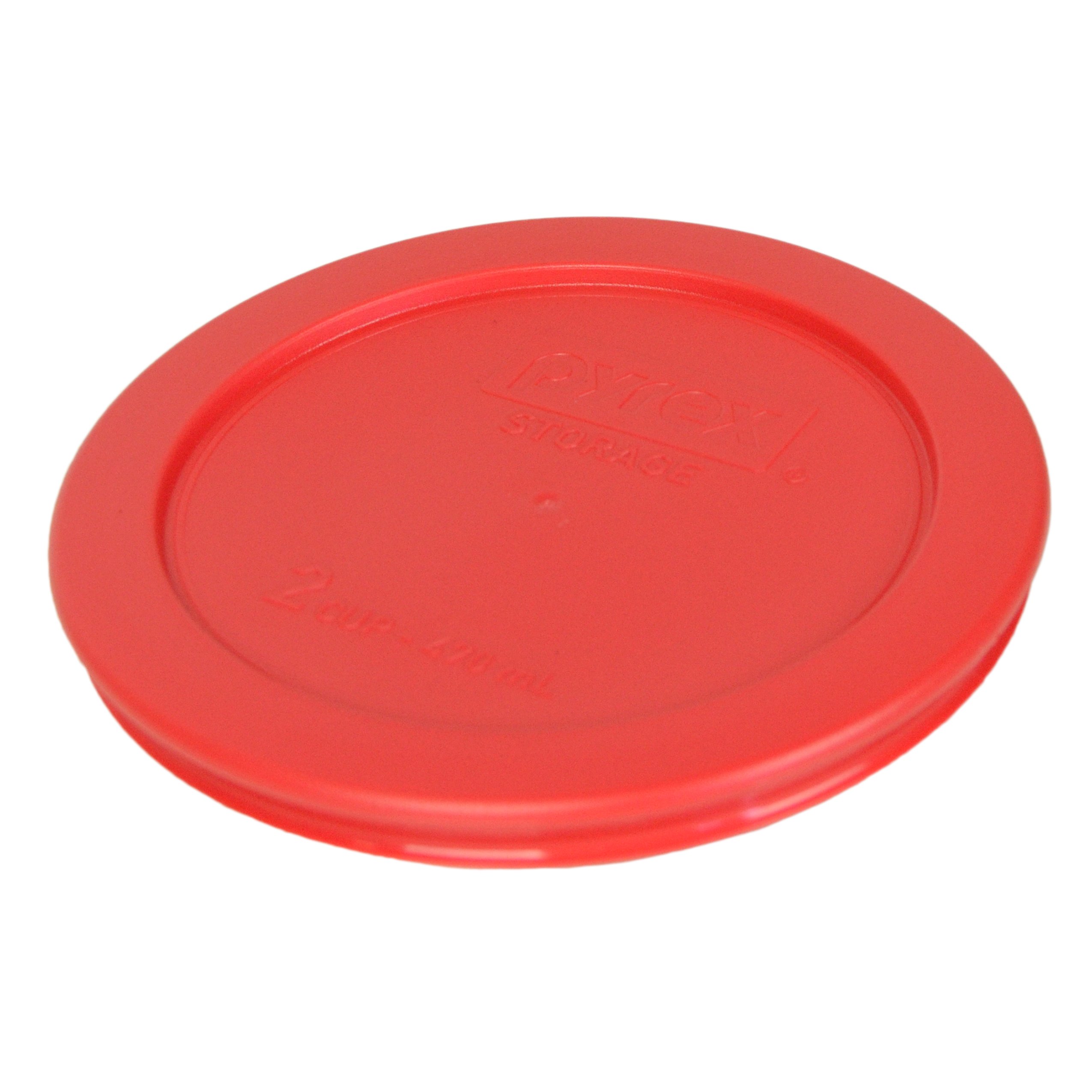 Pyrex 7200-PC 2-Cup Red Replacement Food Storage Lid - Made in the USA