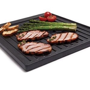 Broil King 11221 Cast Iron Griddle Black 15-IN X 12.8-IN