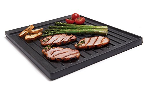 Broil King 11221 Cast Iron Griddle Black 15-IN X 12.8-IN