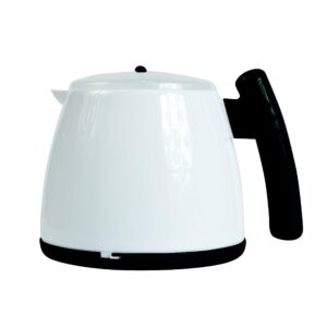 handy gourmet microwave tea kettle hot water boiler pot - bpa free, 28 oz.