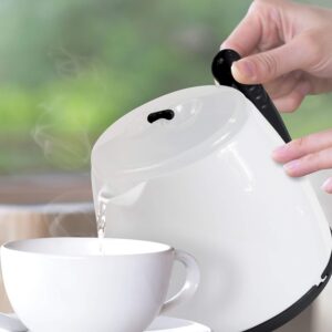 Handy Gourmet Microwave Tea Kettle Hot Water Boiler Pot - BPA Free, 28 oz.