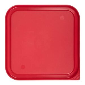 Cambro Medium Polyethylene Square Lids, fits 6 and 8 qt. containers, Pack of 6