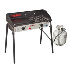 camp chef expedition 2x double burner stove