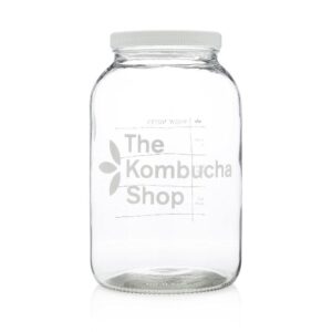 the kombucha shop - 1 gallon kombucha brew jar with wide mouth