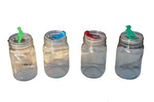 masun mason jar drinking lids (wide mouth lids 4 pack) (4529)