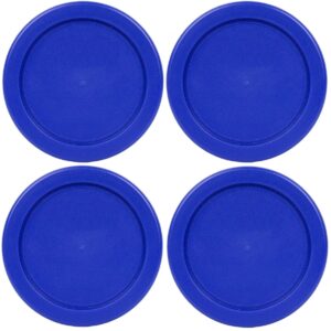 klare ware 1 cup replacement lids/covers for pyrex 7202, anchor hocking & klare ware storage bowls (glass container not included) 4 pack, microwave, freezer & top rack dishwasher safe (6 pack)