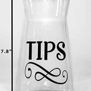 Tip Jar for Bartender Money, Musician Tip Jar for Money, Tip Jar for Restaurants, Money Tip Cup for Coffee Shop, Tip Jar for Money Funny