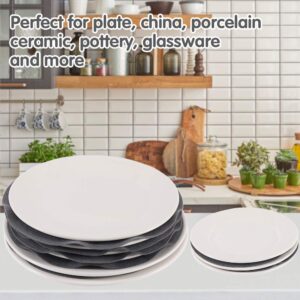 Soft Felt Plate Protectors, Set of 30 and 2 Different Size, Plate Separators Pads China Storage Dividers Protectors Dish Protectors Pads for Protecting and Stacking Your Cookware