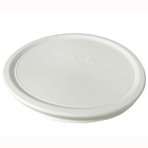 Corningware F24-PC French White Food Storage Replacement Plastic Lid - Made in The USA