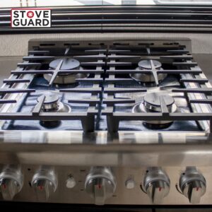 StoveGuard USA-Made, Custom Designed & Precision Cut Stove Cover for Gas Stove Top, Lite Furrion RV Gas Range Stove Top Cover