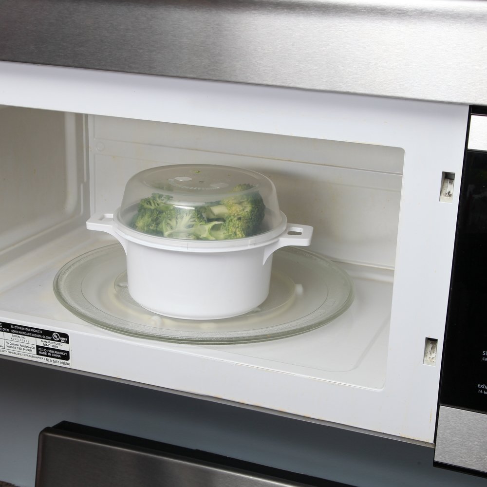 Home-X Microwave Round Steamer Set