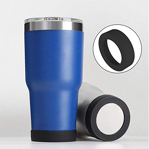 Water Bottles Bottom Silicone Sleeve Protective Cover Cap,Silicone Sleeve Vacuum Cup Special Sheath Cup Bottom Ring Cover Coaster,6PCS