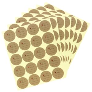 Jam and Jelly Jar Labels, Canning Labels for Mason Jars and More(2" Round 500/roll) with Lines for Writing- Jar Labels Jam, Jelly, and More (Navy)