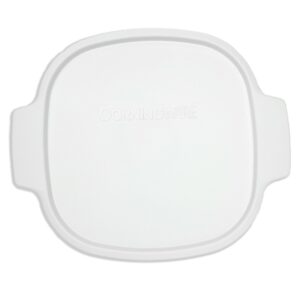Corningware StoveTop 2-qt / 3-qt White Plastic Lid #A-2-PC (fits Corningware A-2-B and A-3-B Glass Dish)