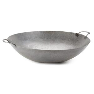 town food service 24 inch steel cantonese style wok