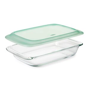 OXO Good Grips Glass Baking Dishes with Lids (3 Qt and 2 Qt)