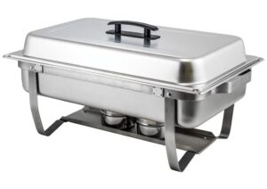 winco 1440670 chafer, full size, silver