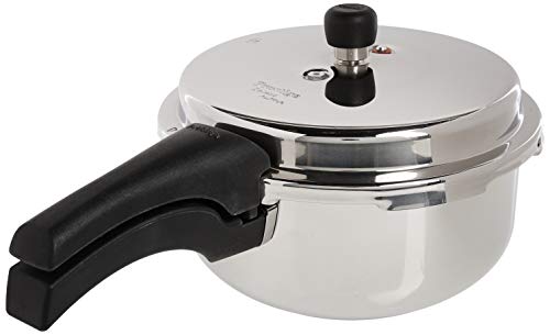 Prestige Deluxe Stainless Steel Deep Pressure Pan 5 liters