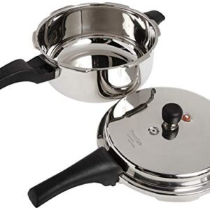 Prestige Deluxe Stainless Steel Deep Pressure Pan 5 liters