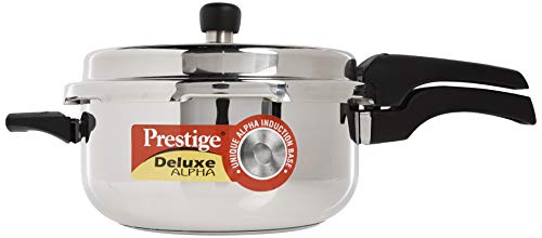 Prestige Deluxe Stainless Steel Deep Pressure Pan 5 liters