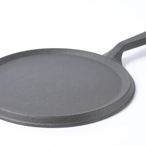 HAWOK 9.5 Inch Cast Iron Griddle. Pre-seasoned Comal Round Pan Perfect for Pancakes, Pizzas, and Quesadillas.…