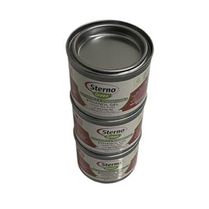 Sterno 20602 Canned Fuel, 2.6 Ounce (Pack of 3)