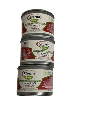 Sterno 20602 Canned Fuel, 2.6 Ounce (Pack of 3)