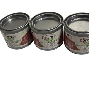 Sterno 20602 Canned Fuel, 2.6 Ounce (Pack of 3)