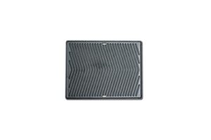 mont alpi magr dual sided heavy duty cast iron reversible griddle grill pan plate - flat & ridged surface - fits any mont alpi grill model