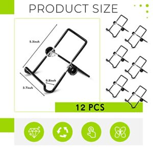 12 Pack Sprouting Stands for Wide and Regular Mouth Mason Jars Canning Jars Holder Stainless Steel Foldable Adjustable Stands for Growing Organic Sprouting