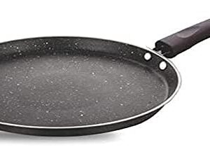 Shourya Trading Non Stick Dosa Pan or Roti Tawa,Big Dosa Pan Size-285 mm,Thickness 2.6mm,Non Stick Dosa Tawa,Round Griddle,Cookware pan- Color -Black