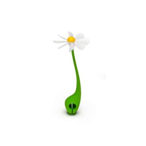 ototo steam escapes daisy flower, green/white