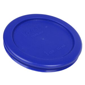 Pyrex 7202-PC 1 Cup Cadet Blue Plastic Replacement Lids - 2 Pack