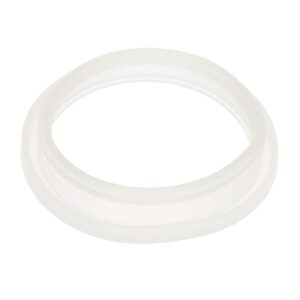 iiniim 10Pcs Replacement Platinum Silicone Gaskets Sealing Rings fits Universal Kinds Mouth for 4.5/5.2cm Cup, Bottle, Cup,Jar White 1.8 inches