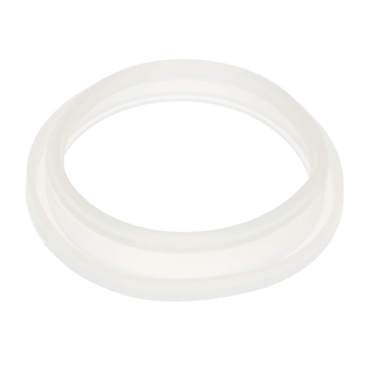 iiniim 10Pcs Replacement Platinum Silicone Gaskets Sealing Rings fits Universal Kinds Mouth for 4.5/5.2cm Cup, Bottle, Cup,Jar White 1.8 inches